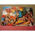 AZTEC NATIVE COSTUMES, Mexico used postcard 198...