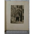 1905 illustration The West Doorway, Holyrood by...