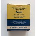 12 Sheaffer's SKRIP Royal Blue Ink Cartridges i...