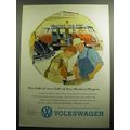 1958 Volkswagen Station Wagon Ad - The full of sun, full of fun Station Wagon