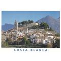 Poplop Costa Blanca Spain Postcard posted 2015 ...