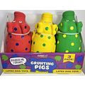 Dog Toys Squeeze Chew Fetch Make Sounds Pigs La...