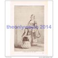 SPANISH CHILD WITH HER NURSE, SPAIN, BOOK ILLUS...