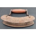 Antique Handheld Double 6 1/4" Blade Food Chopp...