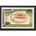 Comoro Is. Diadem Ovpt 'Etat Comorien' 30 Fr on...