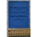 1908-1909 St. Matthew's Church Syllabus Young W...