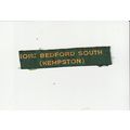 Scout Nametape UK-101st Bedford South (Kempston...