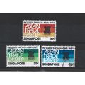 Singapore.A.S.E.A.N. Trade Fair set of 3.Fine U...