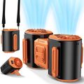 Andwing Portable Waist Fan Rechargeable, Detach...