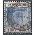 Cyprus 1904 SG65 2pi Blue & Purple Fine Used.
