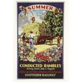 Railway Poster Art Postcard SR Summer Conducted...