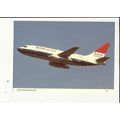 Aviation BRITISH AIRTOURS BOEING 737 Postcard b...