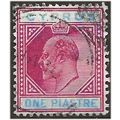Cyprus 1904 SG64 1pi Carmine & Blue Fine Used ....