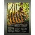 1975 Weatherby Ad - Mark V Magnum, Vanguard, Centurion
