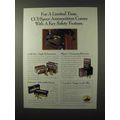 1995 CCI / Speer Ammuntion Ad - Key Safety Feature