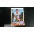 1968 Topps Card # 193 Jack Hamilton Good (2) Ca...