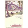 Marksburg Germany Unknown Artist Postcard 1901 ...