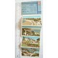 1950s coloured gravure lettercard Six latest vi...