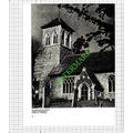 Wicken Bonhunt Essex Church - 1968 Cutting / Print