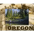 Oregon Laser Engraved Wood Picture Frame Landsc...