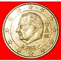 ALBERT II 1993-2013: BELGIUM★50 EURO CENTS 2012...