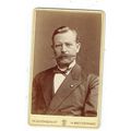 Victorian cdv photo portrait man with moustache...