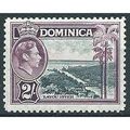 Dominica 1947 SG106a 2/- Slate & Purple Mounted...