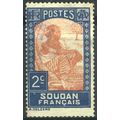French Sudan 1931 - SG3 - 2c red & blue - Sudan...