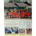 STUDEBAKER 1941 Champion custom sedan car vinta...