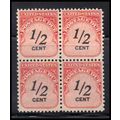 J88 1/2c Postage Due Fine MNH Blk/4 O7064
