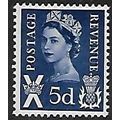 SG S11 (**): 5d. royal blue Scotland Regional S...