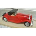 1/43 Red Roadster, by Eligor, no box