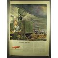 1955 Western Electric Ad - Jet Bombers Won't Wait
