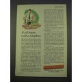 1955 Western Electric Ad - All Began With a Tel...