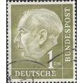 GERMANY, Prof. Dr. Theodor Heuss (1884-1963), o...