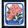 New Zealand 1975 SG1088 Garden Roses 3c Used Stamp