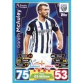 Match Attax 2017/2018 329 Gareth McAuley West B...