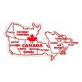 Canada Country Outline Fridge Magnet