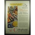 1932 Du Pont Cellophane Ad - Barnevelder Hens l...
