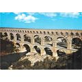 Pont Du Gard France postcard posted 1973 VGC