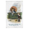 Fred Spurgin Artist Signed Comic Postcard, I On...