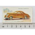 1937 Players Motor Cars 2nd series No. 35 Ponti...