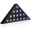 Burial Flag Display Case for American Veteran F...