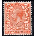 sg370 2d orange die 11 fine m/mint (B150)