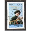 FRA 2010 58c 'E . DEROCHE' FINE USED (EBID21639)