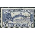 New Zealand 1936 SG584 5d Ultramarine Fine Used...