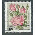 BERLIN -1982 50pf +20 'HUMANITARIAN - ROSES' FI...