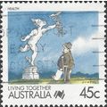 AUSTRALIA, Living Together, Health, blue 1988, ...