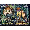 Australia 1997 Animals Se-tenant 2 x 45c MNH St...