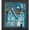 MALTA 1965 / 70 6d FRENCH OCCUPATION MULTICOLOU...